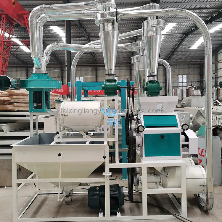 Automatic Mini Maida Wheat Flour Mill Milling Machine India Asia ...