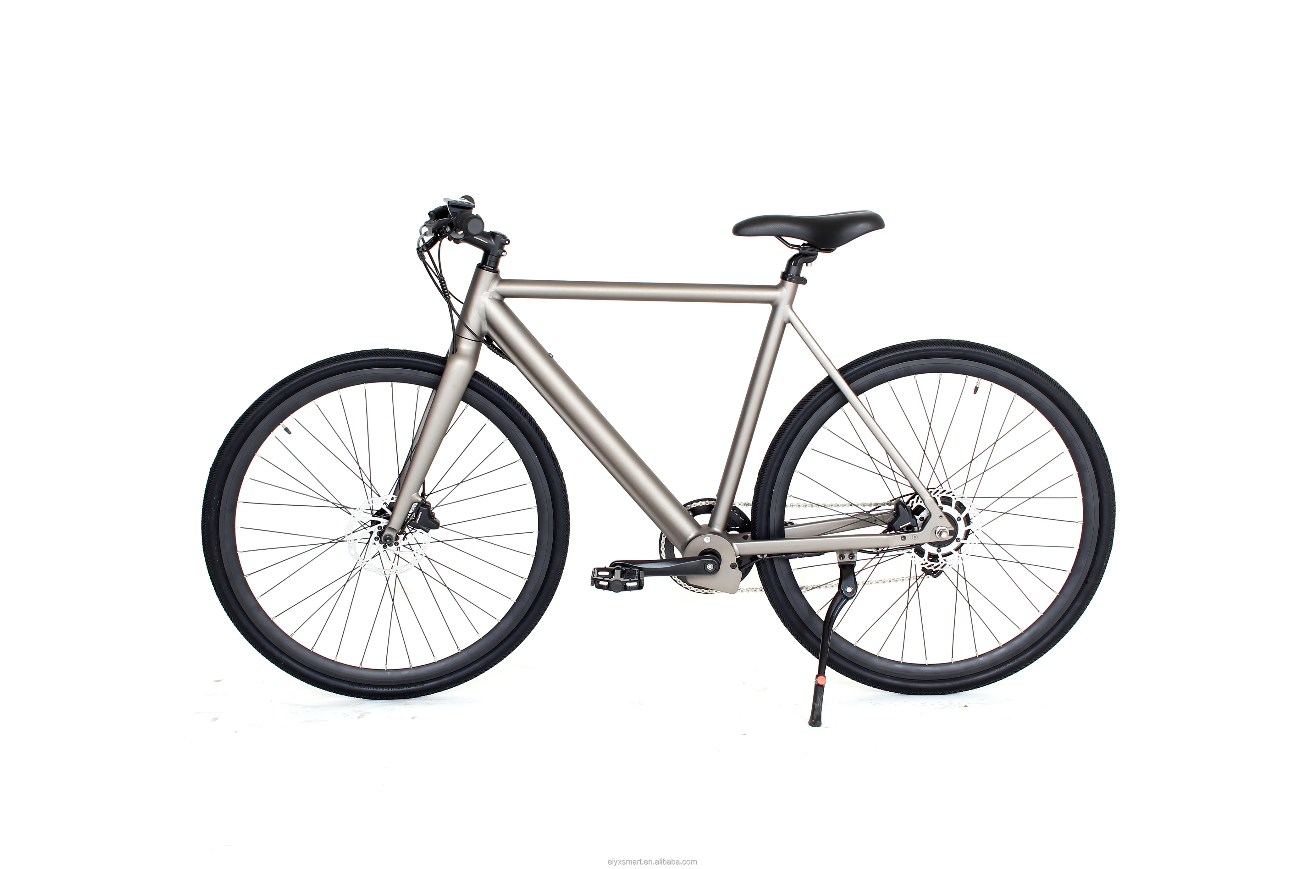 Factory Direct Wholesale Electric Hybrid Bike 250W 350W City Road Bike 8  Speeds Pedal Assist 700C Electric Bike for Adults