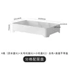 White four-compartment side dish