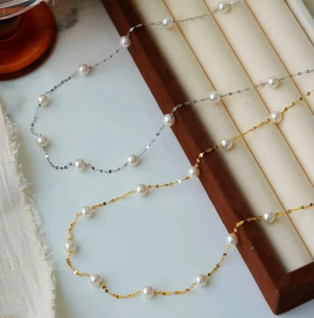 Best Price Natural freshwater pearl pendant s925 sterling silver necklace factory stock wholesale