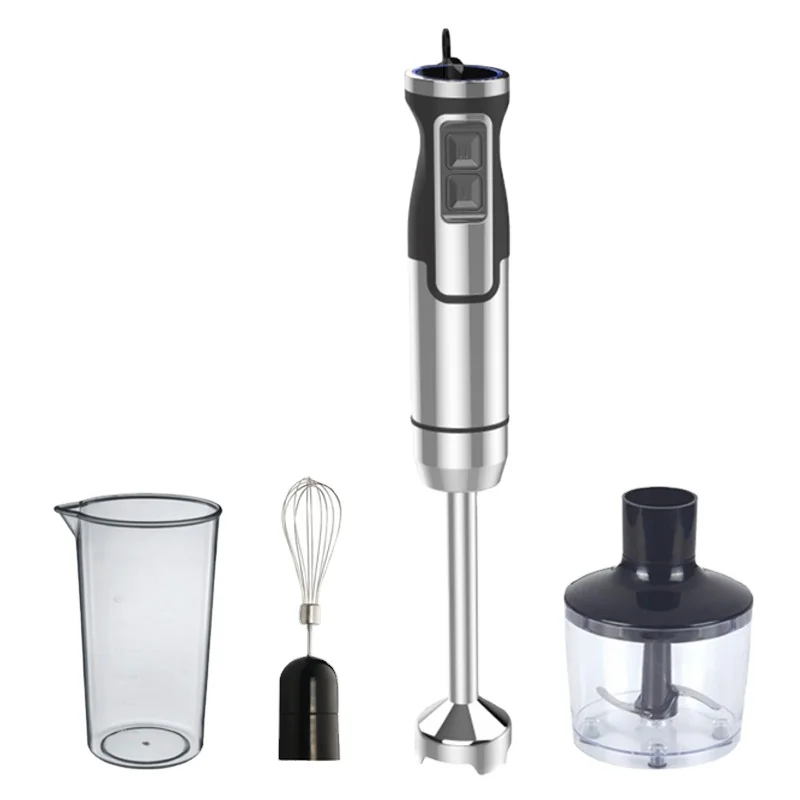 Набор ручных блендеров Anbolife 4 в 1 800/1000/1200/1500 Вт Чистый медный двигатель портативный Электрический фруктовый Блендер с USB для домашнего использования