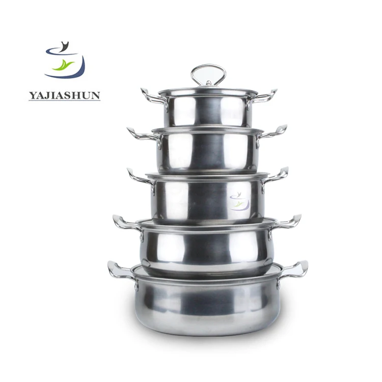 Wholesale Cookware Set Utensils Cooking Pot Stainless Steel Chefline Cookware Stock Pot Soup Pot