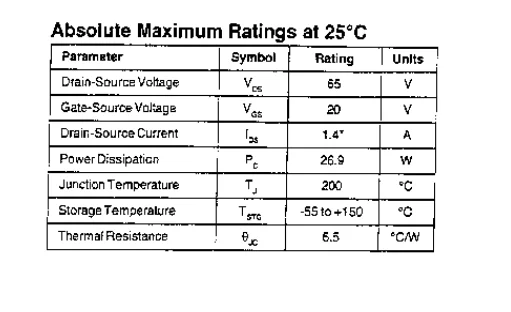 N-channel Enhancement Mode Dmos Rf Mosfet Power Transistor Uf2810p ...