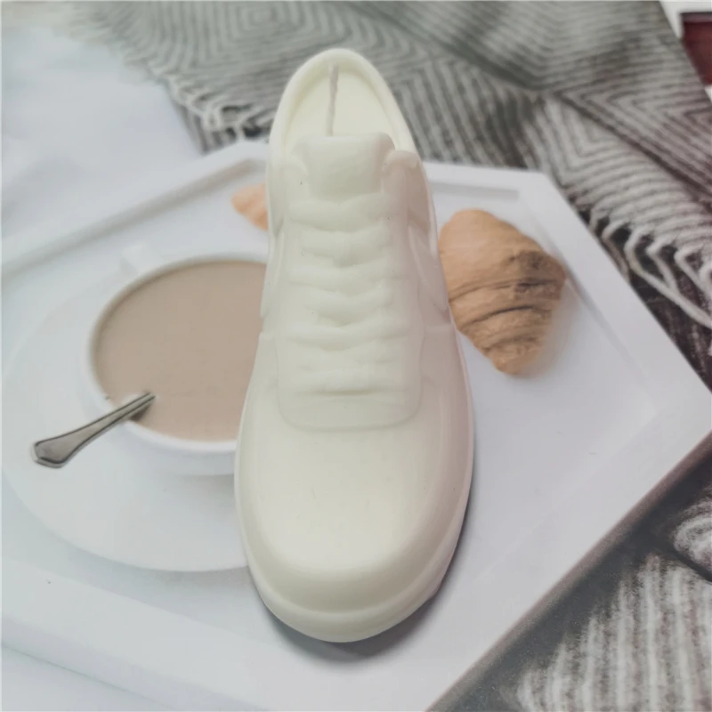 D39 Jumbo Size 3d Created Shoe Candle Molds Resin Epoxy Basket Sneakers