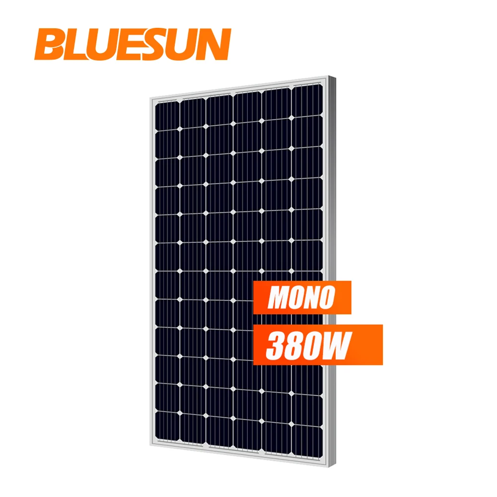 Bluesun Solar Panel for Home Mono 370W 380W 400W Sheet 72 Cells Korea Price