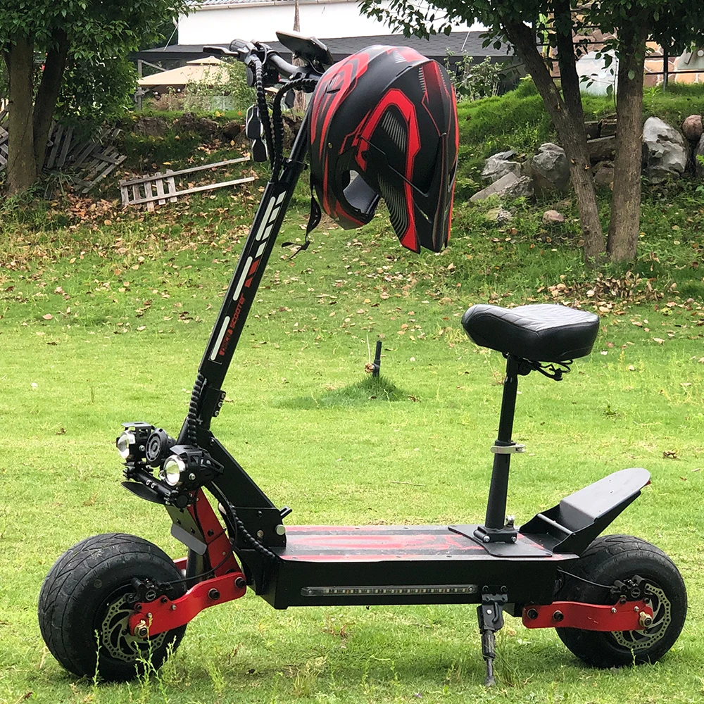 New Design 10 Inch Fat Two Wheel Electric Scooter Hub Motor Full Suspnsion Scooter Electro From China