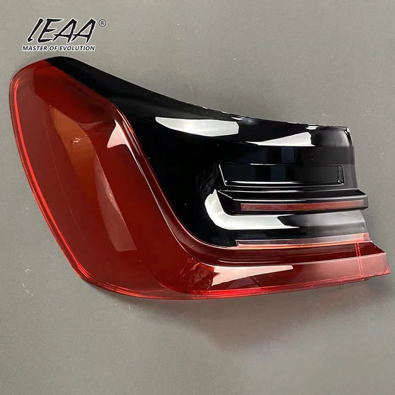 IEAA 자동차 리어 라이트 커버, BMW 7시리즈 G11/G12(730, 740)용 테일 라이트 쉐이드 외부 커버, 2019–2021년형 라이트 렌즈 커버, 테일 램프 렌즈 커버