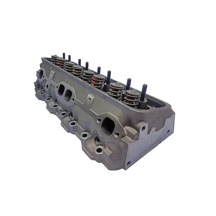 Полная Головка блока цилиндров в сборе SBC GM350 двигатель SBF GM V8 12558060 для Chevrolet Chevy 350