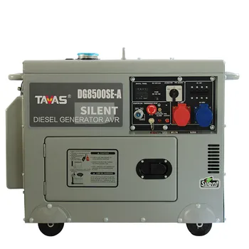 TAVAS 5kva 5kw 6kw 7kw 8kw 10kw portable silent diesel generator