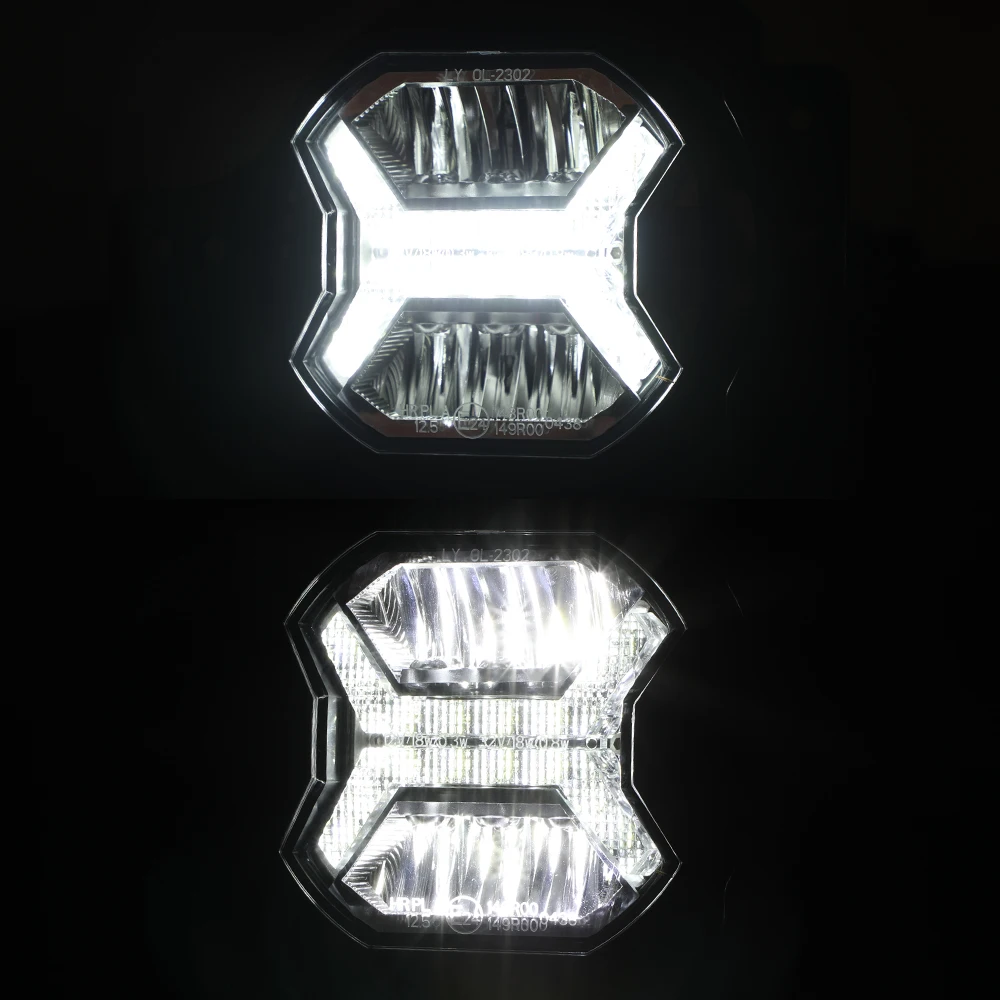 Loyo Newest Led Fog Light 4Inch Mini Fog Light Project Off Road for Jeep Jk 4Inch Fog Driving Light