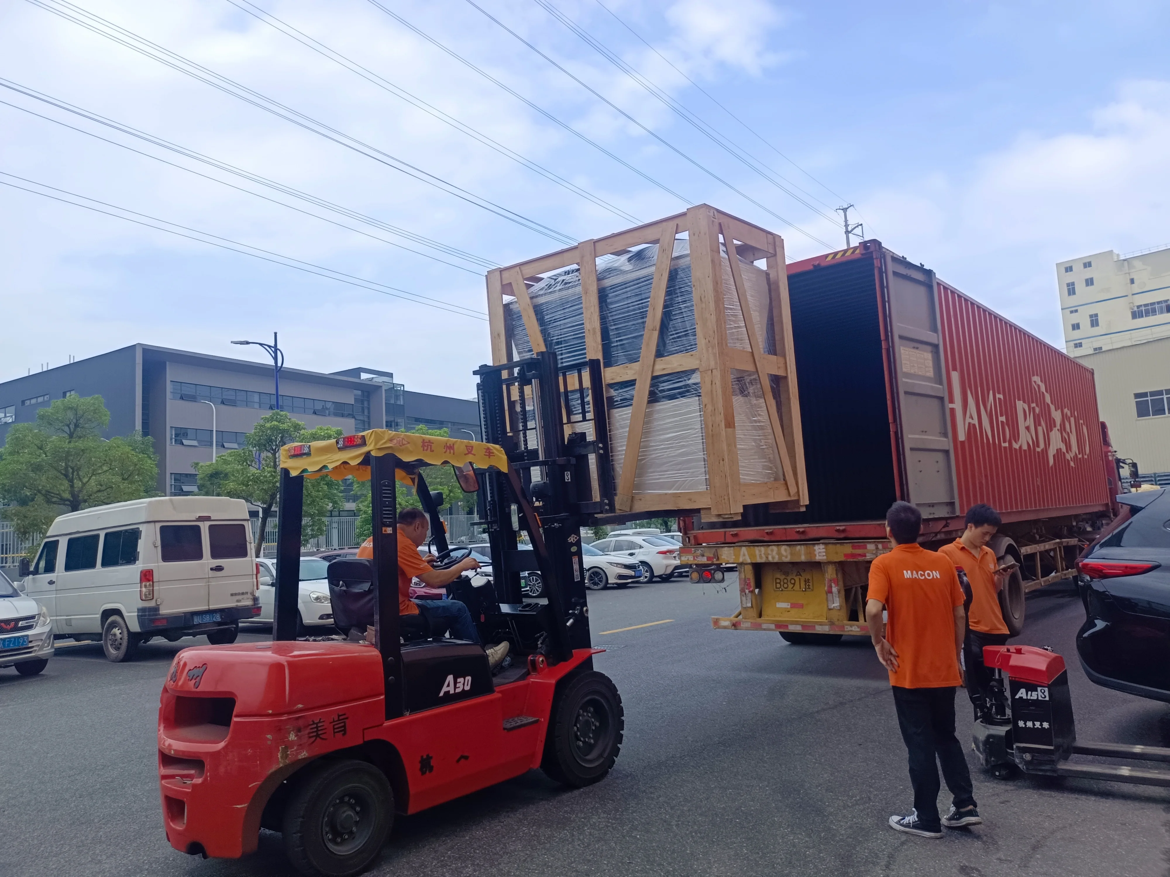 Two Stage Max 80 Degree C Heat Pump High Temperature Hot Water Heater Heat Pump
