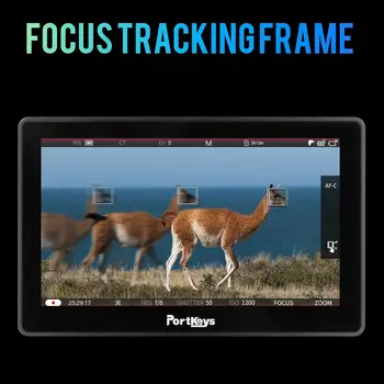 Portkeys BM5 IV 5.5" 2000nit Camera Field Monitor Control for RED Komodo V-Raptor/X, FX3/FX30/ZV-E10/A7MIV/A6300/A6400/A9II detail image