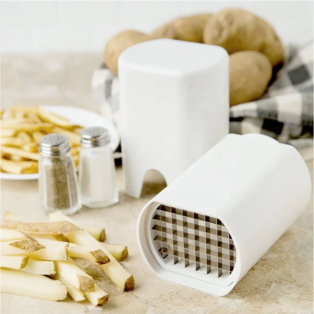 SHCKE French Fry Cutter Potato Slicer French Fries, Press French Fries  Cutter Kitchen Tools Potato Fry Cutter 