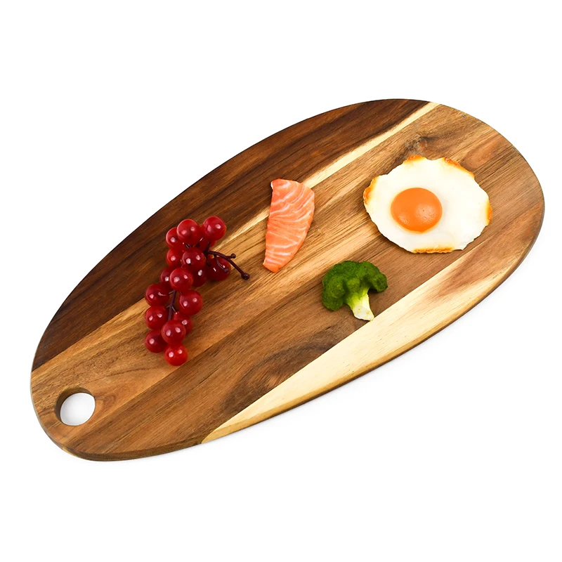 WDF Customized Logo engraved kitchen bamboo wood cutting board tabla de madera para cocina wood chopping board for kitchen use manufacture