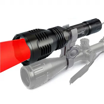 Torcia Da Caccia UniqueFire HS-802 LED Verde E Rosso - Visibilità Fino A 250 Iarde