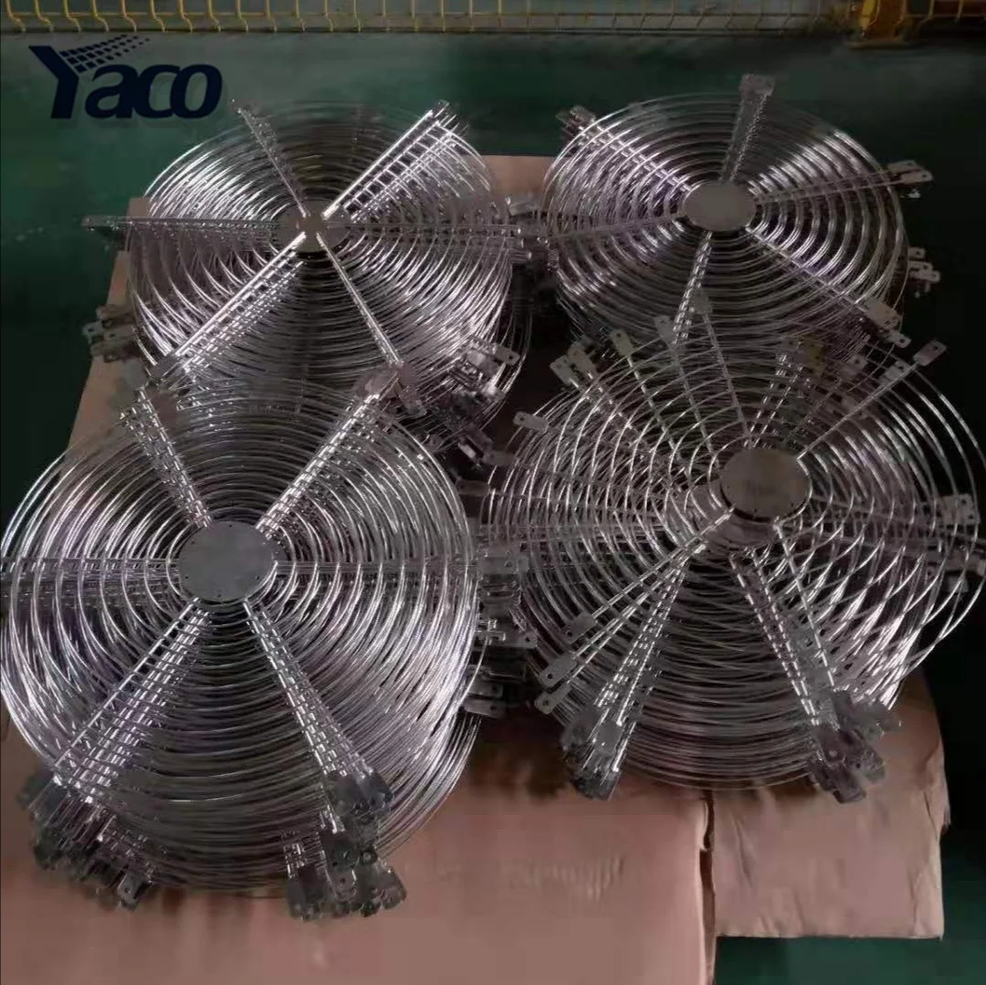 China Customized Metal Wire Electric Fan Front Guard Spiral Wire Fan