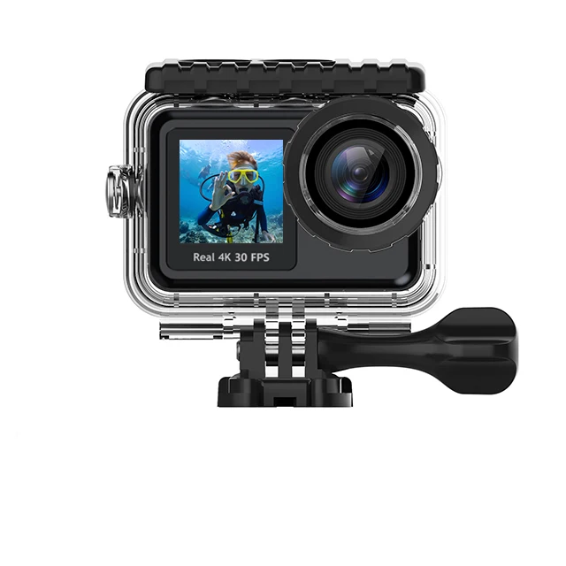 Theye 360 Action Camera Dv 4K Video Connector Water Prof Veo Thieye I60 Black Surewo Mount Box Packaging Smart Sports Camera