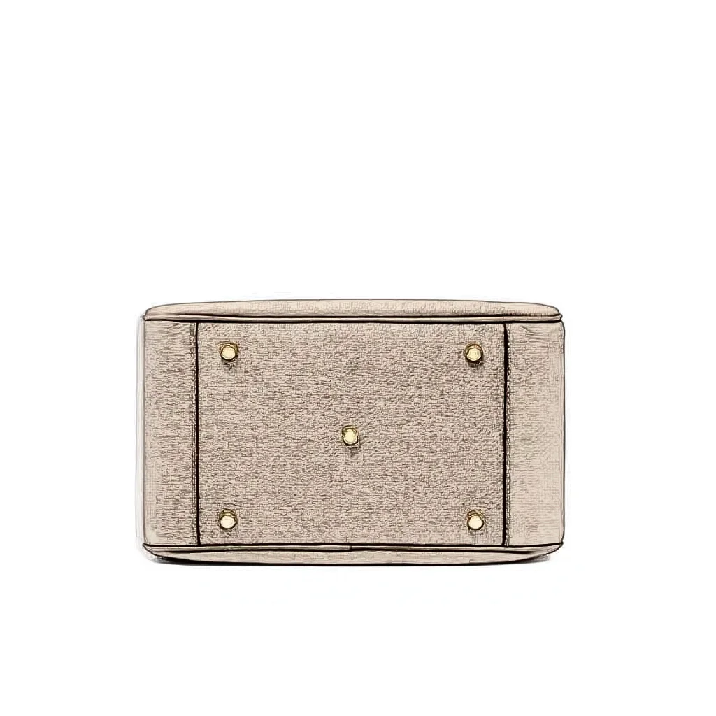 Women’s Fashion Genuine Leather Crossbody Bag Single Strap Zipper Large Capacity Soft Design Urban Simplicity Full-Grain Leather