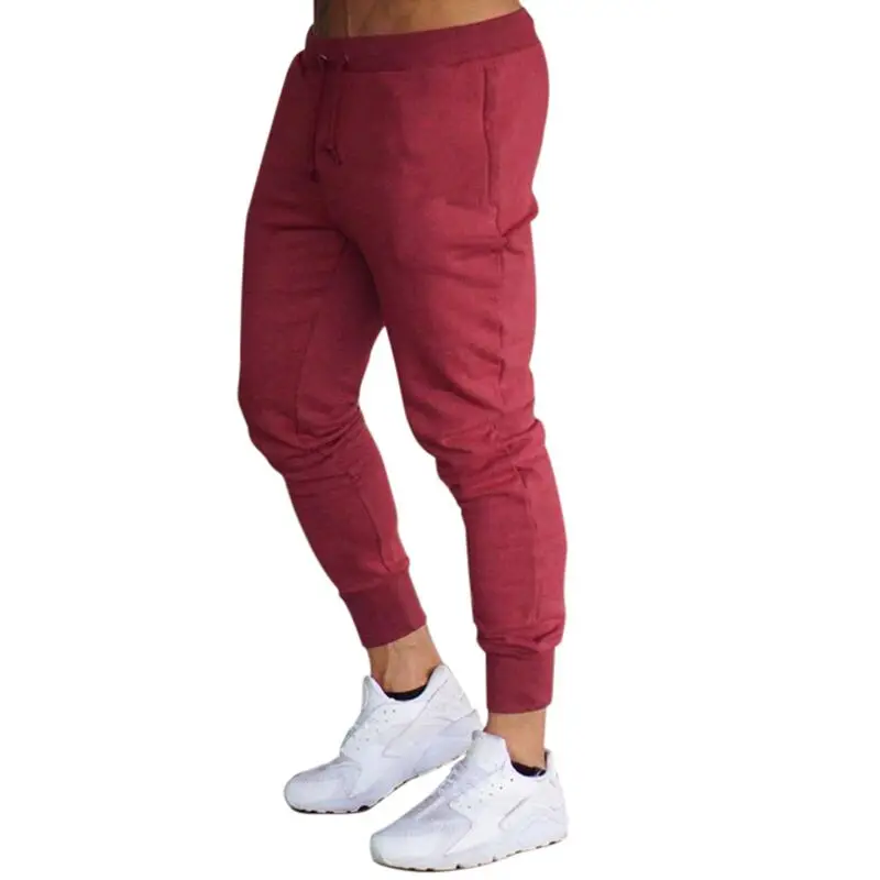 Hot Sell Fitness Jogging Gym Stacked Sweat Pants Lightweight Blank Men ...