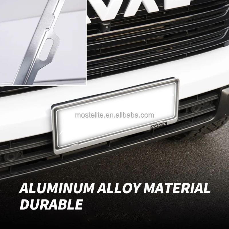 High Performance Oem License Plate Bracket Base License Plate Frame for Haval H9 Accessories 2025