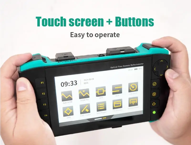 MT-7650 Touch-Screen Optical Time Domain Reflectometer