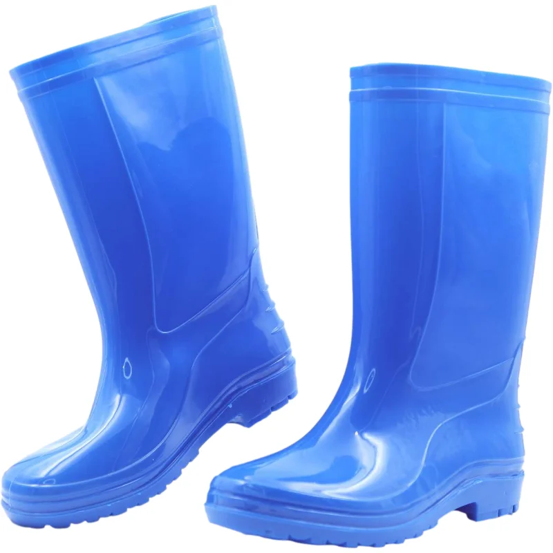 Demi-bottes en caoutchouc pour hommes et femmes, bottes de pluie