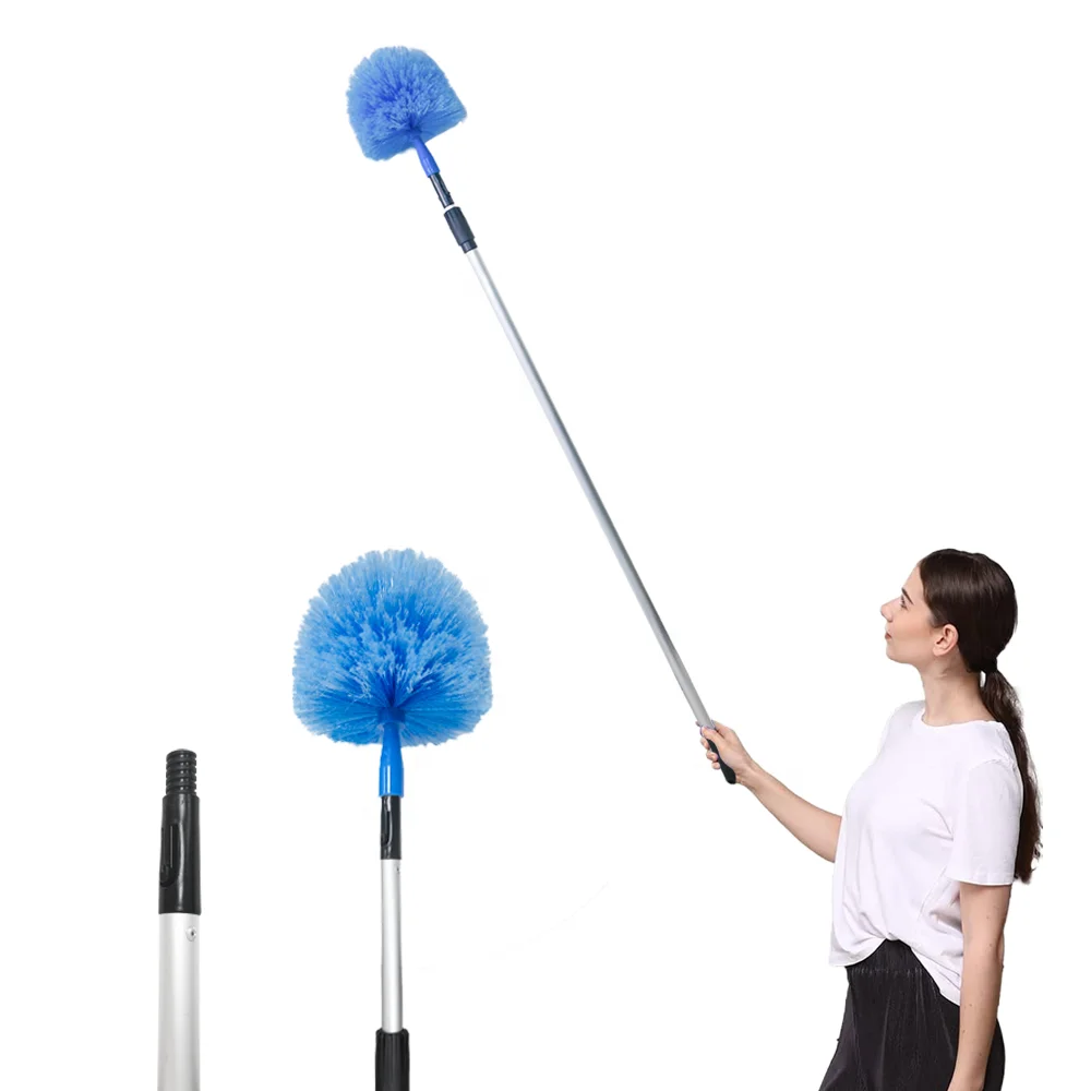 Good Quality Cheap Price Premium Ceiling Fan Cobweb Brush Broom Duster Head Without Extendable Telescopic Handle Pole