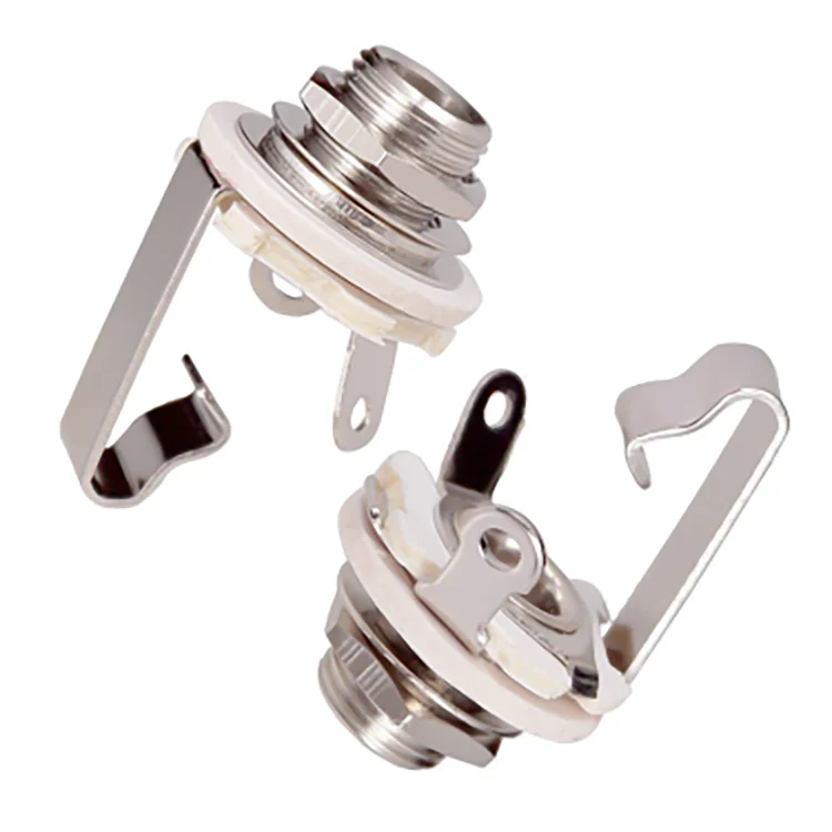 Presa jack da 6,35 mm per chitarra elettrica e basso, con