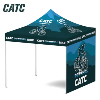 CATC Heavy Duty 3x3 Outdoor Rust-resistant Aluminum Frame Pop-up Tent Exhibition Event Marquee Gazebo Canopy Booth for Sale