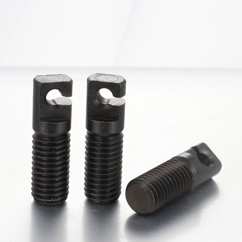 product factory direct stainless steel spring anchor tension spring stud full thread locking screw-39