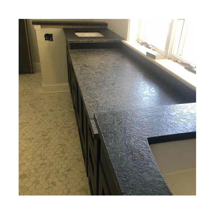 Newstar Stone Antique Dark Stone Leathered Steel Grey Granite