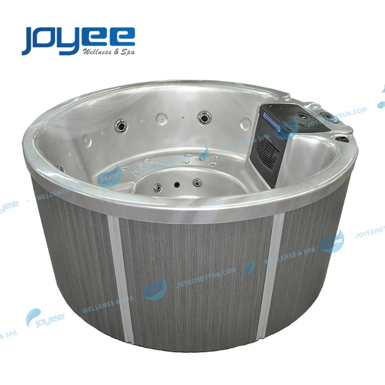 Balboa Round Wooden Outdoor Big Hot Tub Spa 1 8m With Jacuzzi Function Cover 5 Persons Buy Balboa Hot Tub Round Hot Tub Round Big Hot Tub Product On Alibaba Com