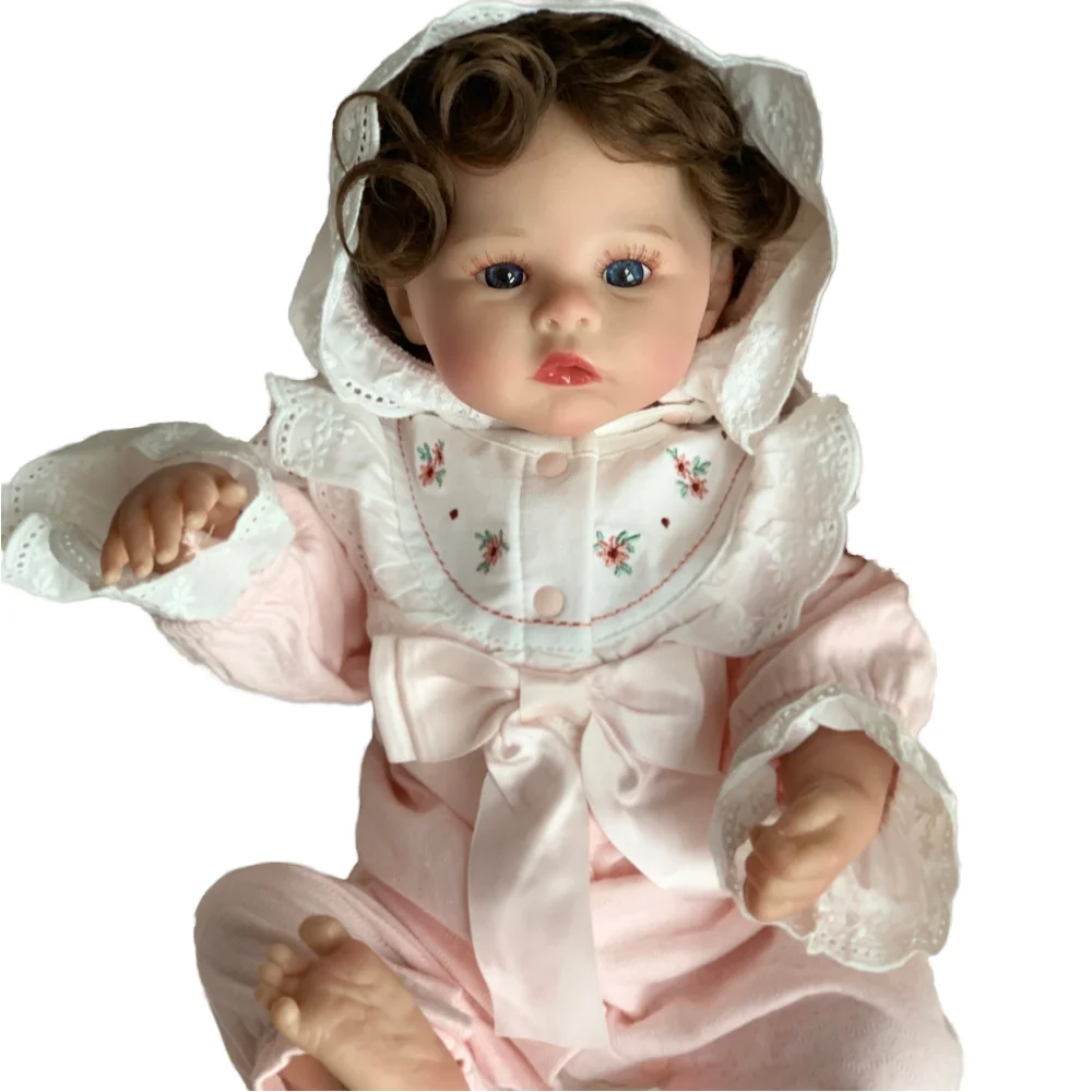 Clictiona Silicone Reborn Baby Doll Kit 50cm Unisex