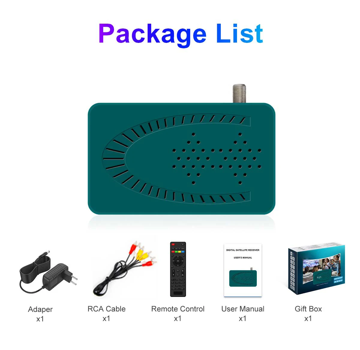 odm factory stb support multi languages dvb s2 tv digital tuners free to air meecast hd dvb s2 receiver set top box-59