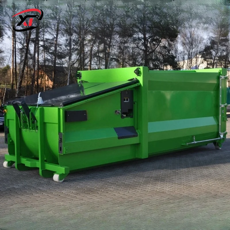 Smart High Efficiency Garbage Compactor Waste Collector and Rubbish Compressor for Restaurant Hotel Waste Treatment Machinery