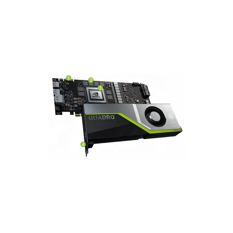 New in Stock for Nvidia QUADRO RTX 6000 384 Bit GDDR6 24GB Graphics Card  Server GPU