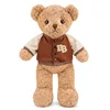 Orsetto di peluche in uniforme da baseball, 70 cm - marrone chiaro - c