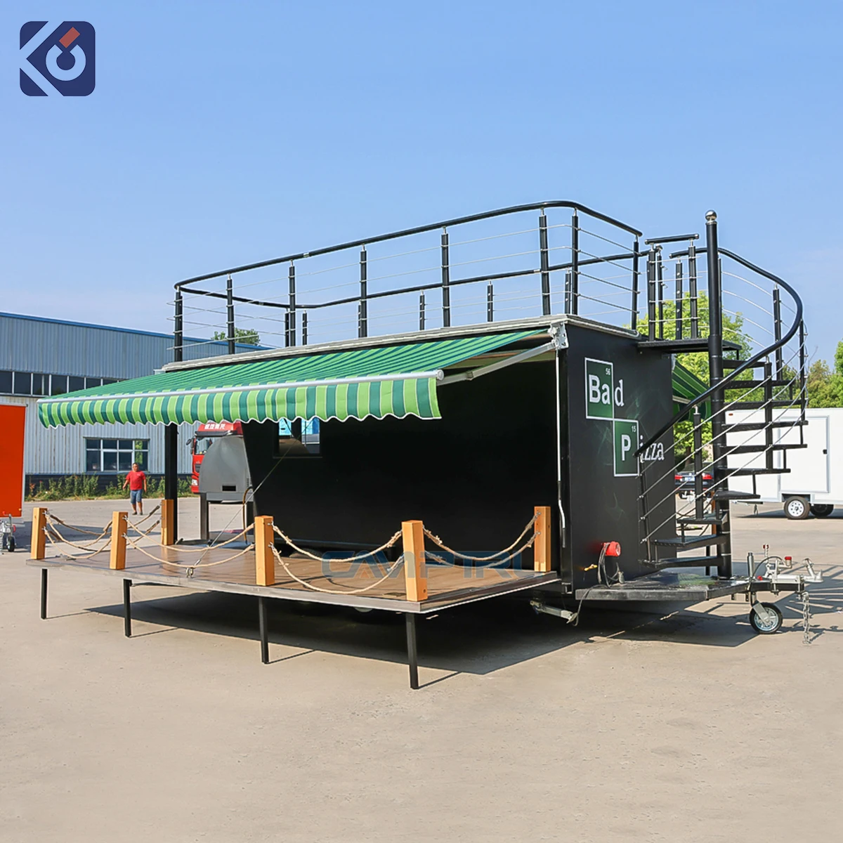 Street Mobile Food Van Trailer Cupcake Vending Trailers for Fast Food Truck Hot Sale caravan