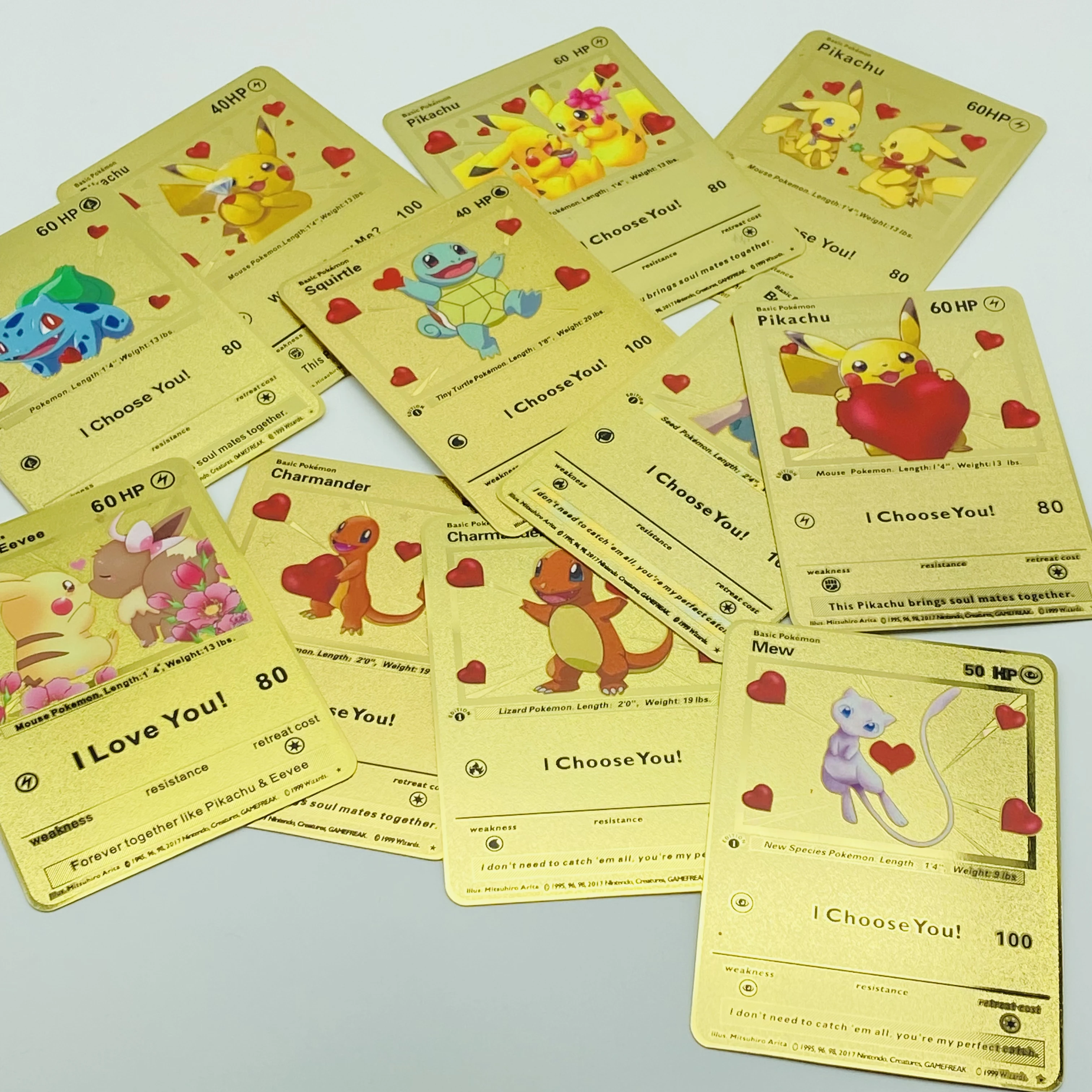 Valentine's Day Gift - Pikachu with Hearts Love Pokemoned