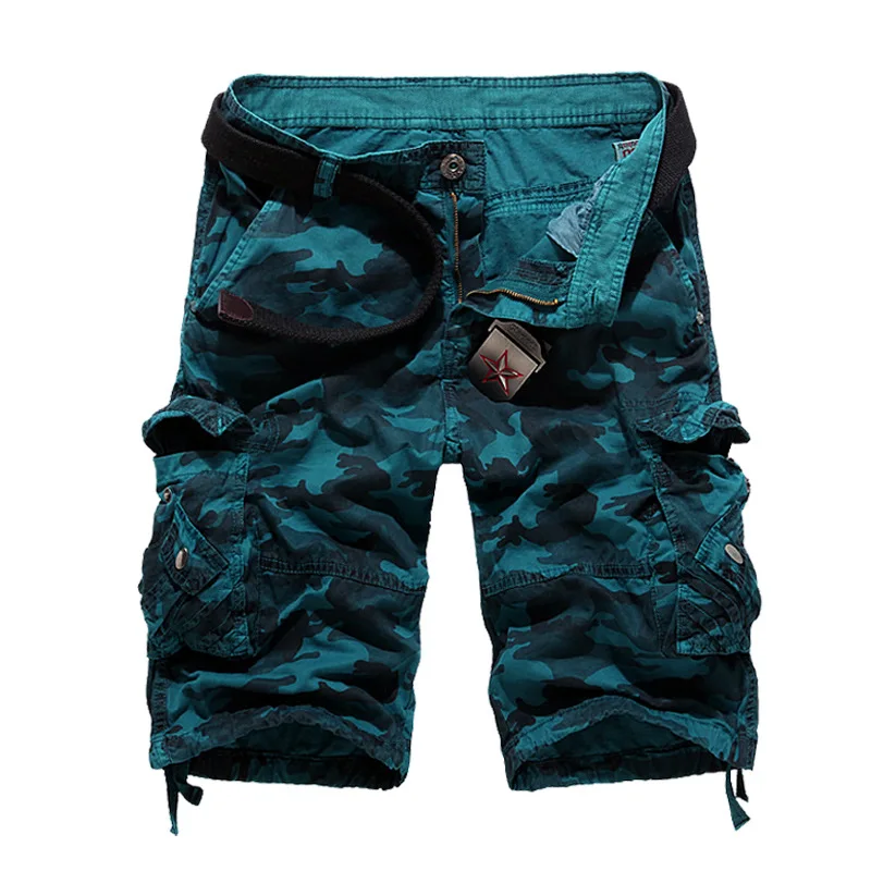 Nagykereskedők Plus Size Cargo munkaruhák Camouflage férfi mintás rövidnadrágok Laza edzőruhák férfiaknak34_voghion.com