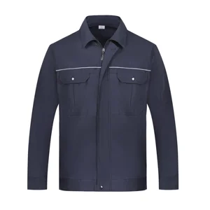 Custom Logo Style Long Sleeve Coveralls Safety Summer Use Cotton Men's Workwear Safety Suit