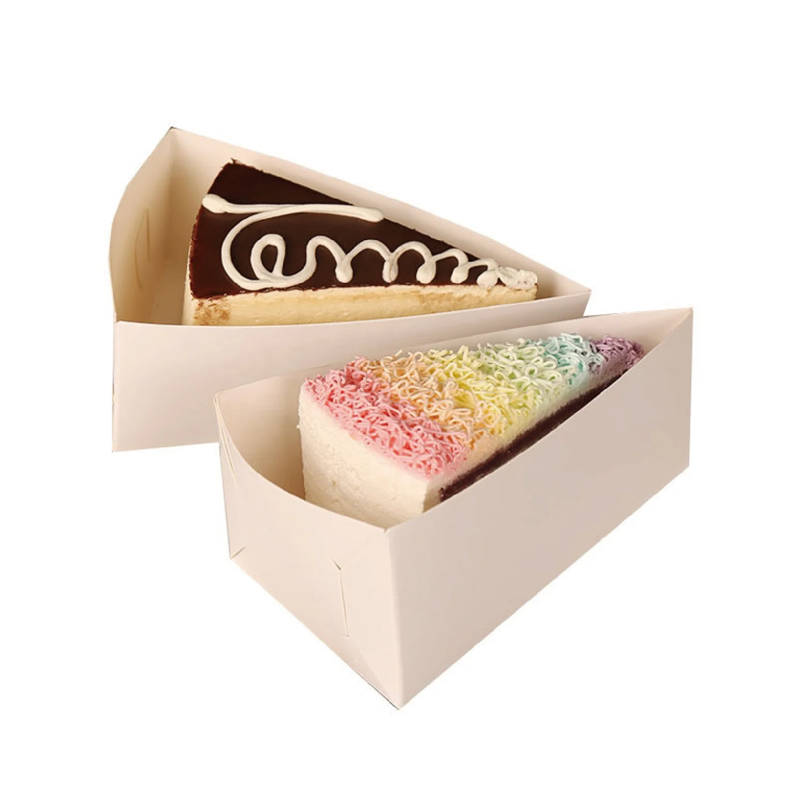 Mousse Cake Bottom Thickened Triangular Cut Cake Box Durian Melaleuca Box