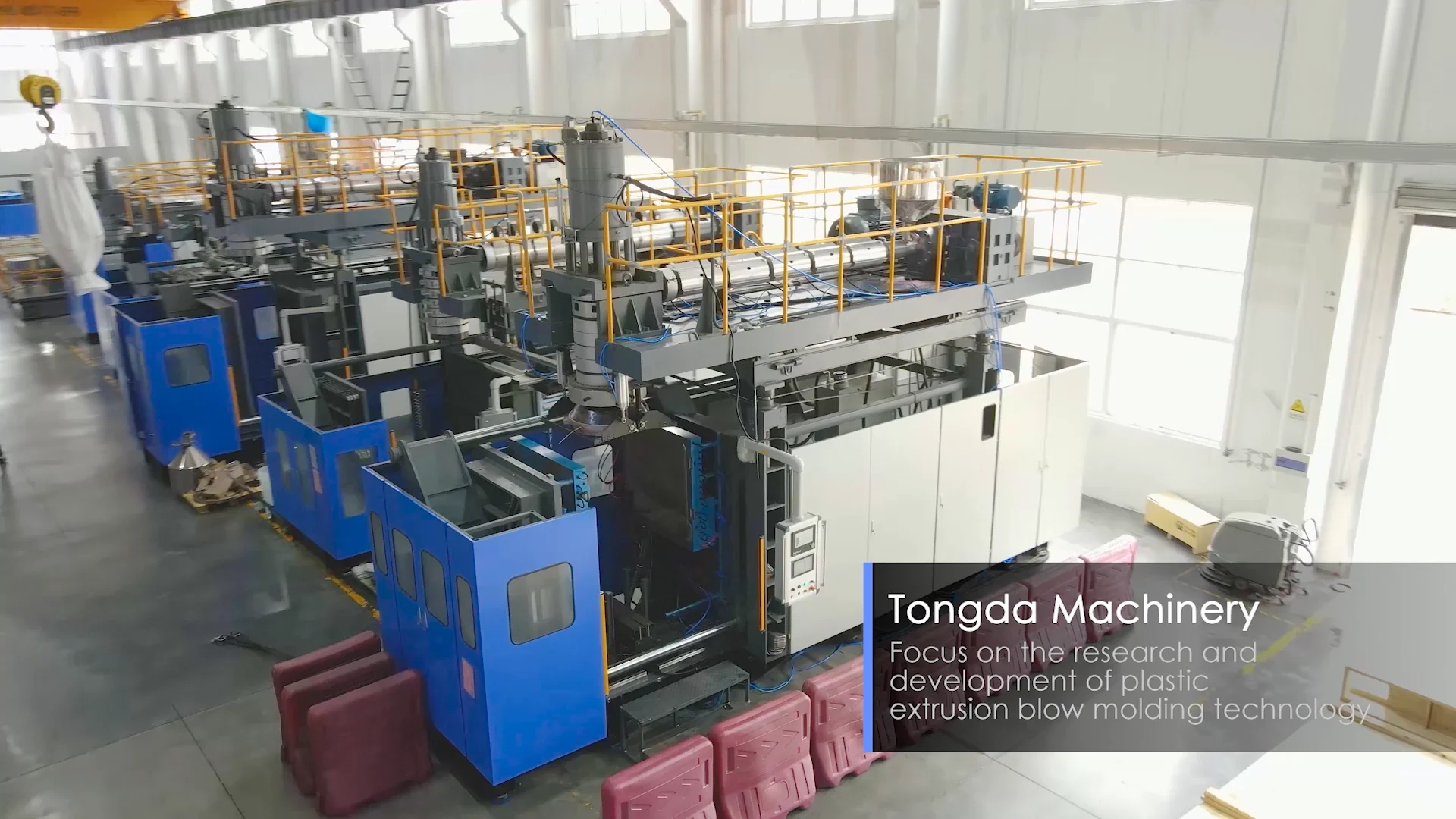 Plastic Bucket Manufacturing Machines Chemical Ibc Tank Production Line Blow Molding Machine