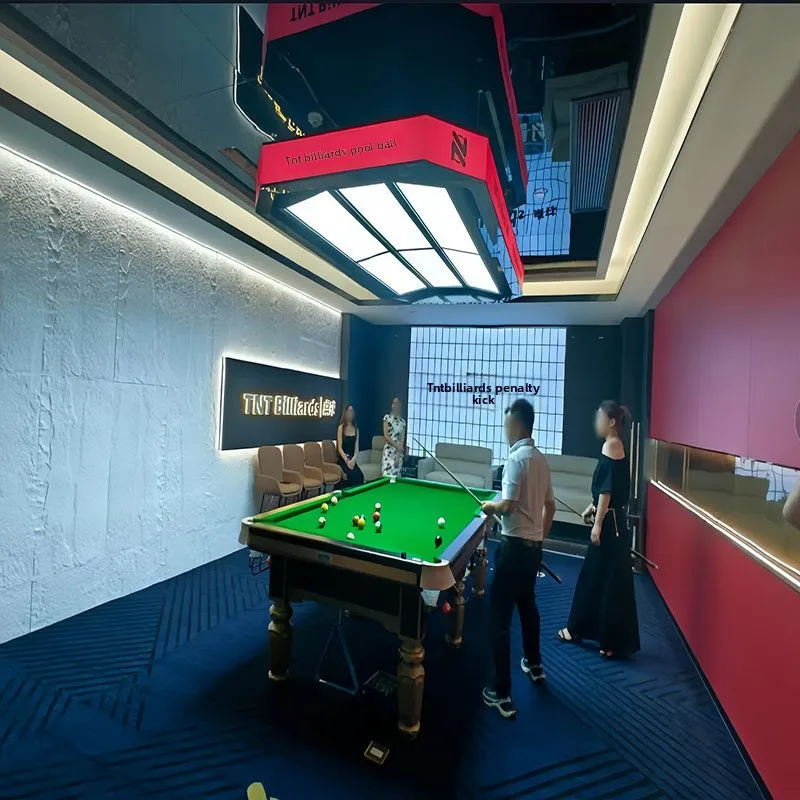 Bunte Atmosphärenleuchte – neue hochwertige LED-Kronleuchter für Billardräume, Spielräume, E-Sports-Räume und Tanzhallen – zweckgebundene Leuchte
