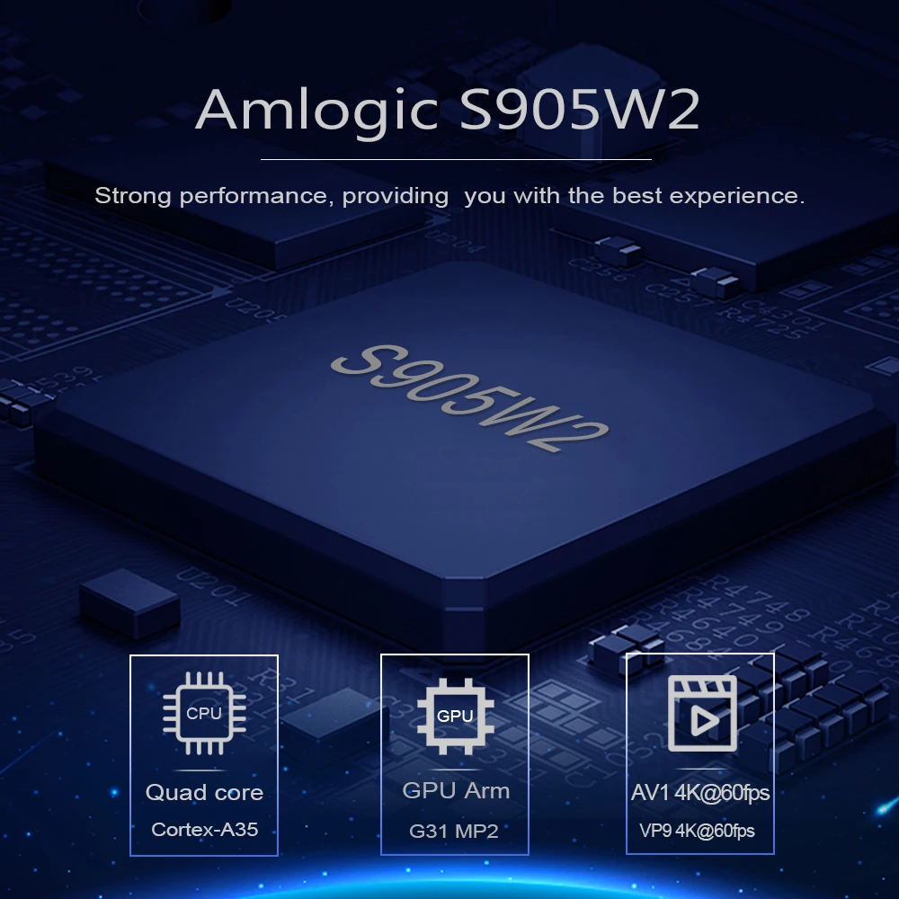 T95W2 Android Tv Box Amlogic S905W2 Chipset Smart 4K Decoding Online Watching Movie Android 11 WIFI BT Android Box