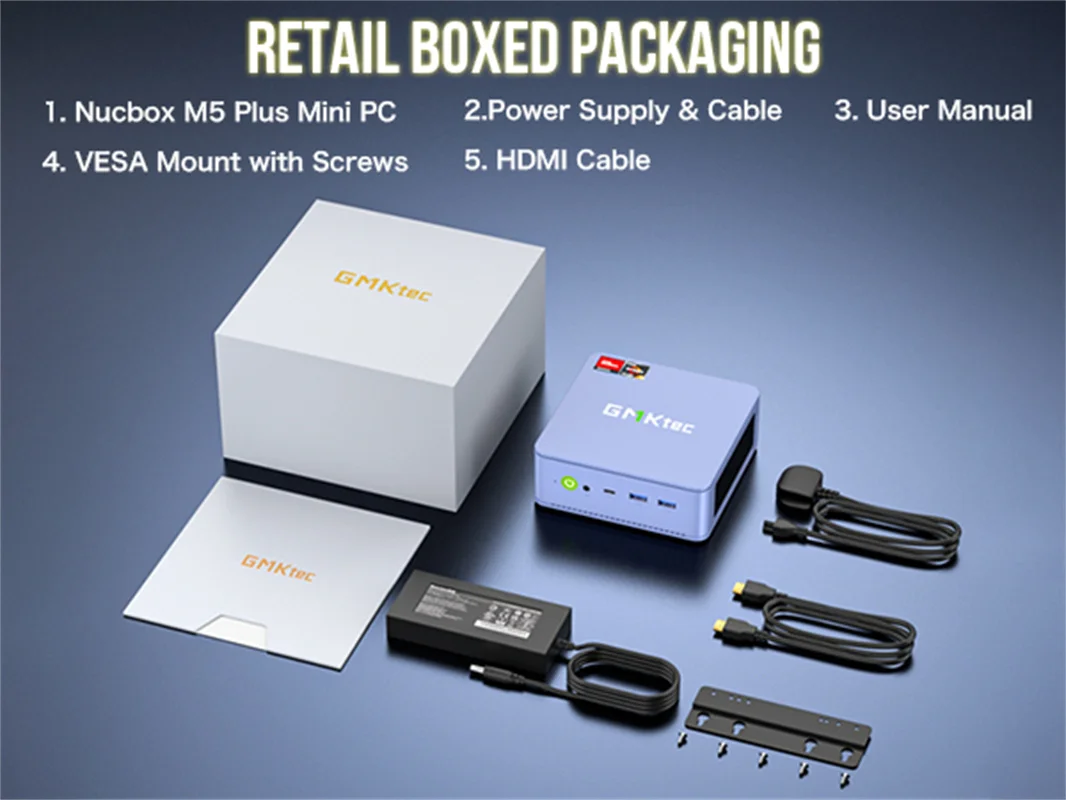 ミニPC GMKtek NucBox M5 PLUS Ryzen7 5825U Amazon.com: GMKtec M5 Plus Gaming Mini PC Ryzen 7 5825U