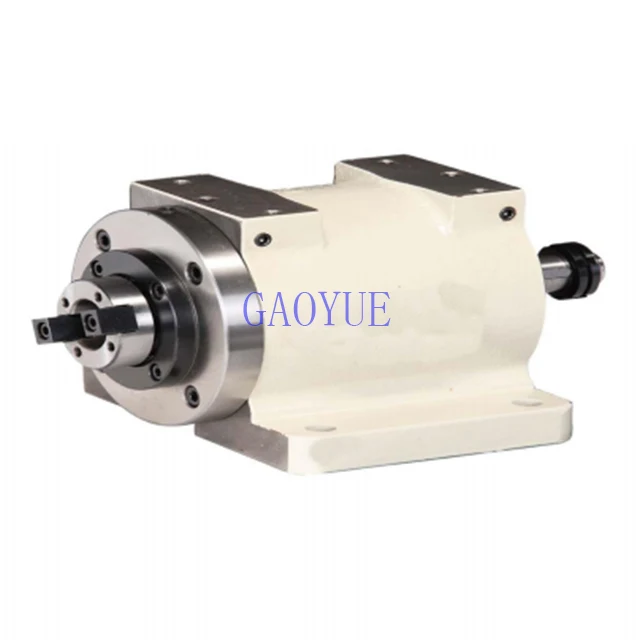 CNC Spindle Head with High Speed, Low Noise & High-Efficiency Aluminum Alloy Housing Spindle Motor Metal Milling Spindle Motor