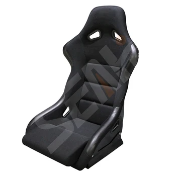 SEAHI black Cloth Bucket racing seat Universal Adjustable Auto racing seat