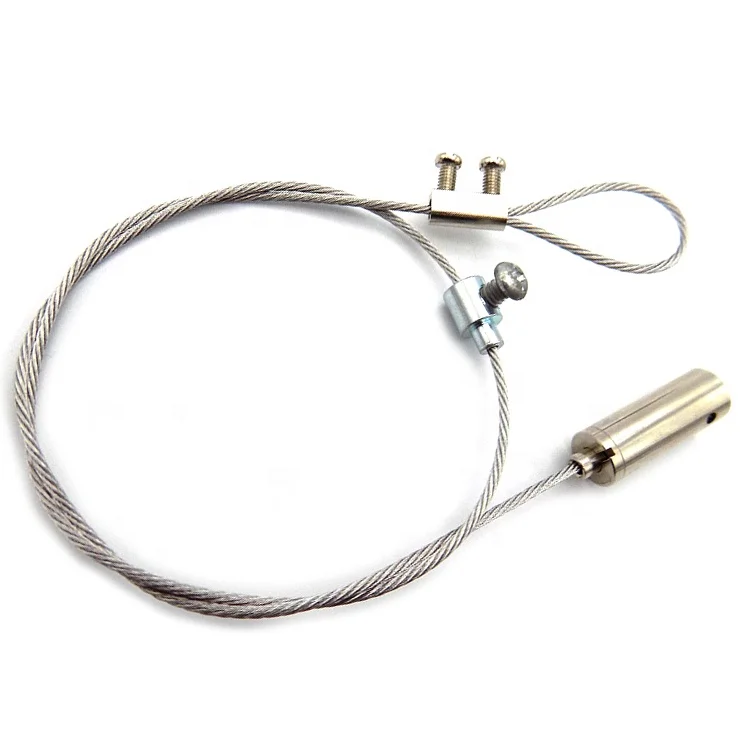 Ceiling Floor Stainless Steel Wire  Mounting  Suspension Cable Display System for Light Hanging