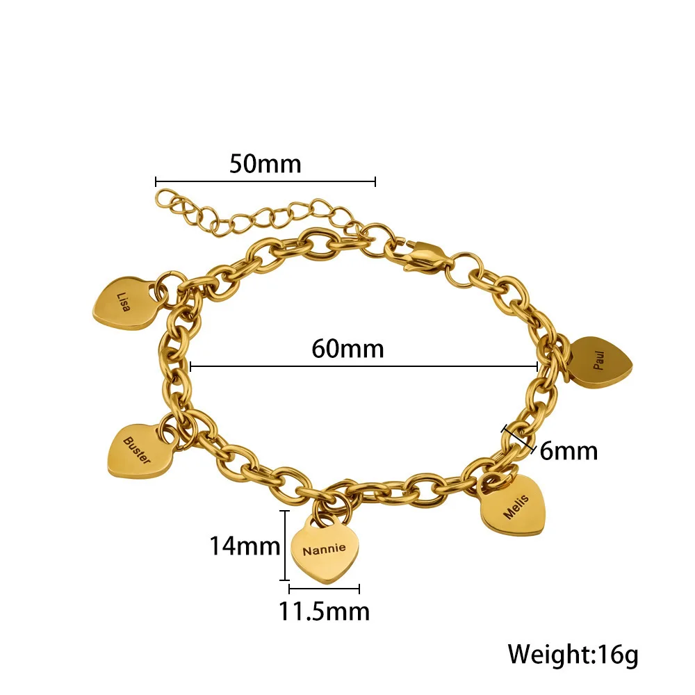 Custom Name Bracelets